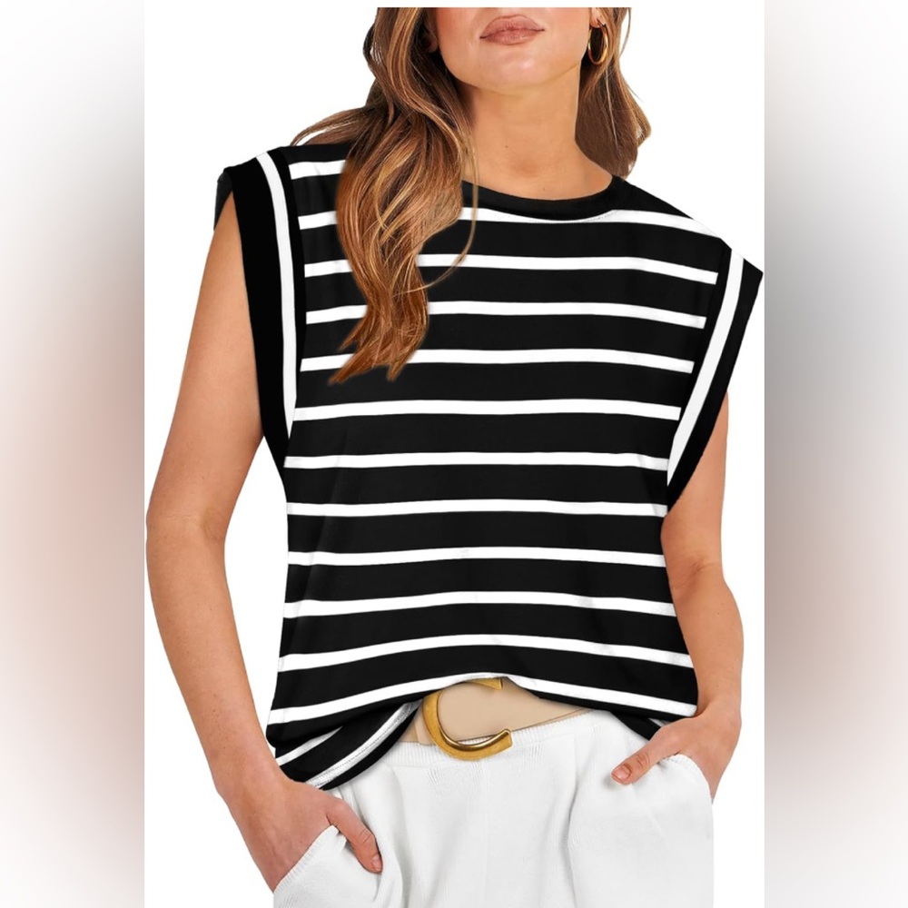 Cap Sleeve Top, loose fit tank
